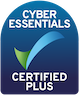 Cyber Essentials Plus cerified logo